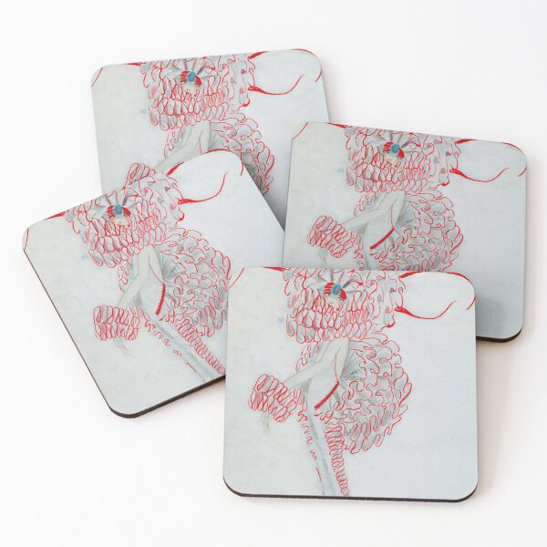 Item preview, Red & White Cloture sketch designed and sold by RapTops.