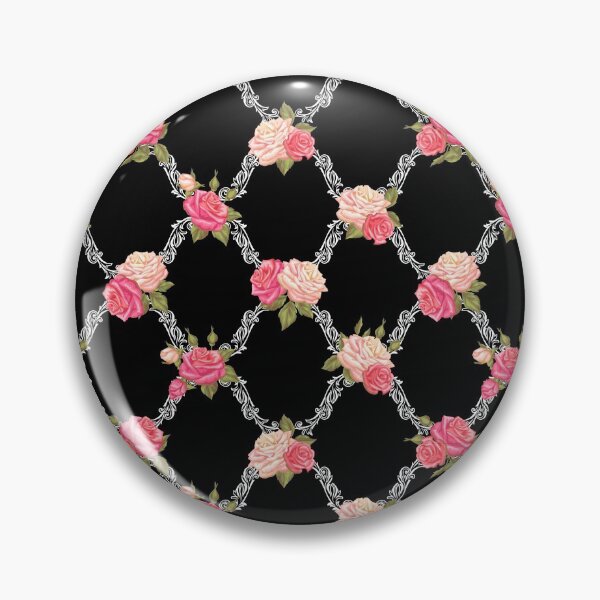Item preview, Elegant Vintage Abstract Pink Roses and Leaves Pattern designed and sold by silviaol.
