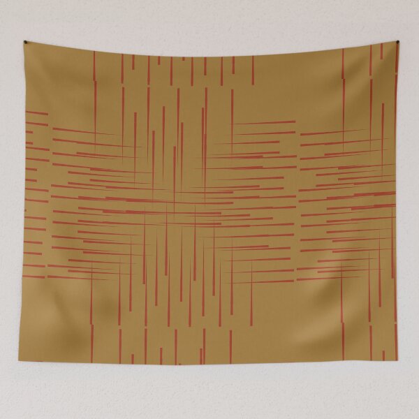 Item preview, Time Passing Through Caramel Abstract (Red) designed and sold by PBJArt.