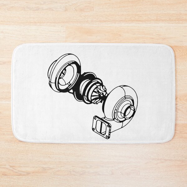 Item preview, Turbo Car Engine Booster Exploded Turbo Car Art Design Happy Apparel Essential Inspiration Joy Mood Funny designed and sold by DesignByHeartUK.