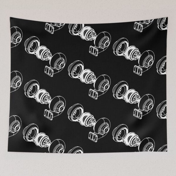 Item preview, Turbo Car Engine Booster Exploded Turbo Car Art Design Happy Apparel Essential Inspiration Joy Mood Funny designed and sold by DesignByHeartUK.