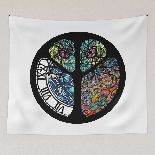 Item preview, Peace Sign Tree Owl Colorful Design designed and sold by Swigalicious.