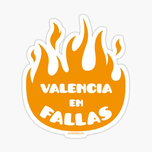 VALENCIA EN FALLAS Sticker