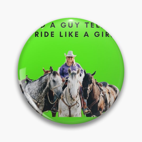 Item preview, RIDE LIKE A GIRL designed and sold by forgodandcountr.