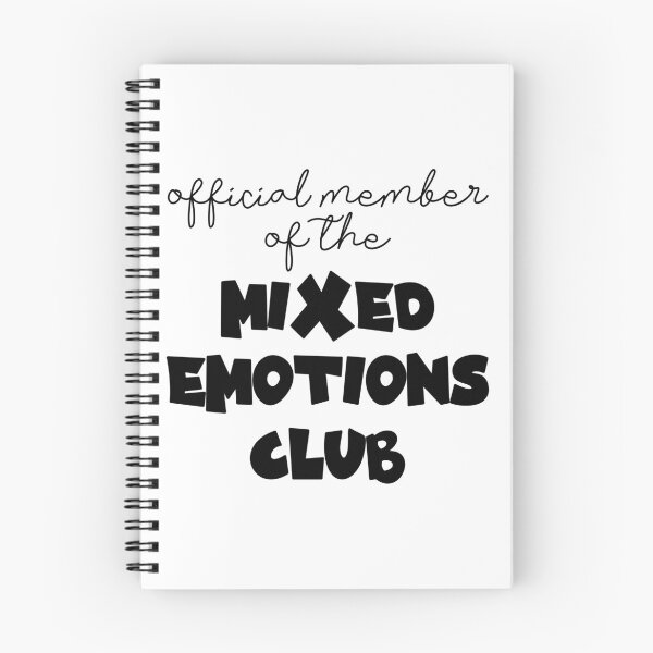 Item preview, Official Member Of The Mixed Emotions Club designed and sold by Martini-Four.