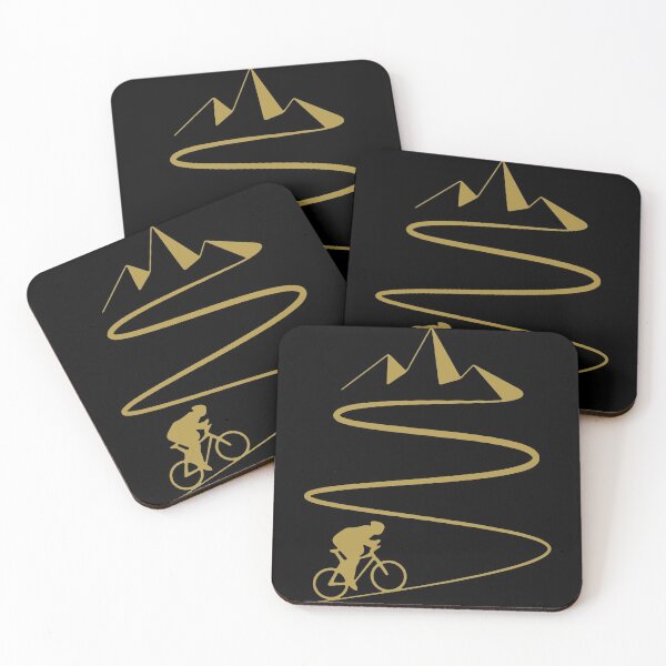Item preview, Mountain Bike Heartbeat Funny Biker Bicycle Cycling Art Design Happy Apparel Essential Inspiration Joy Mood Funny designed and sold by DesignByHeartUK.