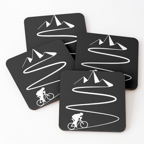 Item preview, Mountain Bike Heartbeat Funny Biker Bicycle Cycling Art Design Happy Apparel Essential Inspiration Joy Mood Funny designed and sold by DesignByHeartUK.