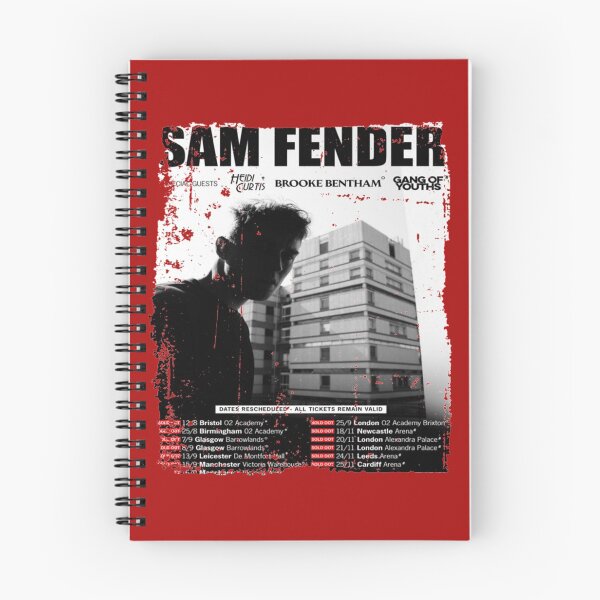 Item preview, SAM FENDER UK TOUR 2021 Classic  designed and sold by LucyshopUS.