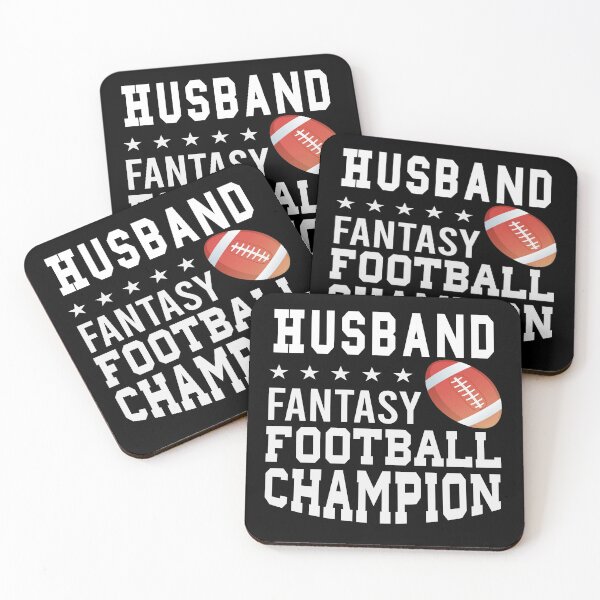 Item preview,  Husband Fantasy Football Champion Fun Football Design  designed and sold by Craftynistia.