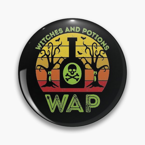 Item preview, Witches And Potions | Retro Sunset Halloween designed and sold by GravitiTees.