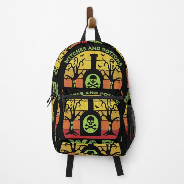 Item preview, Witches And Potions | Retro Sunset Halloween designed and sold by GravitiTees.