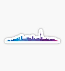 Auckland skyline Sticker