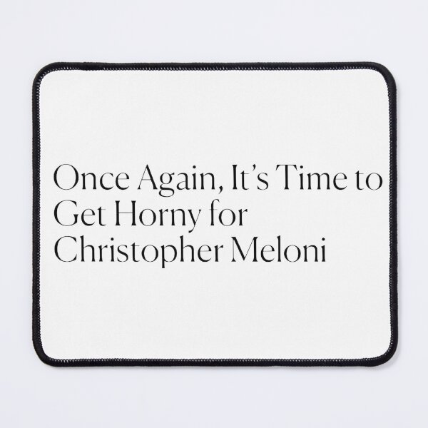Item preview, horny for chris meloni designed and sold by agusta-.