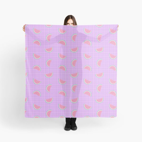Item preview, watermelon slices on a cute plaid background designed and sold by eves_aquadreams.