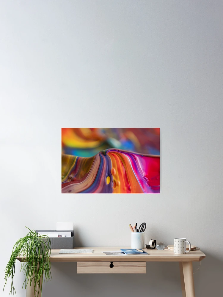 Thumbnail 2 of 3, Poster, Colorful Eruption designed and sold by RafaelLima7.