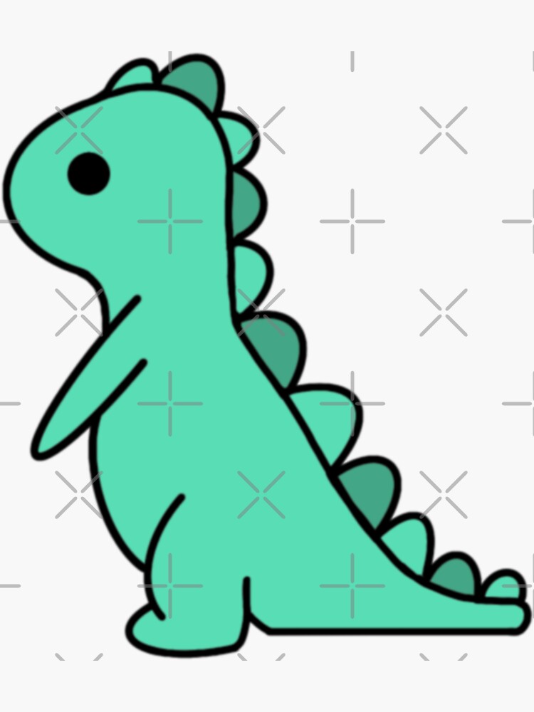 Green Dinosaur by jessicaleah15