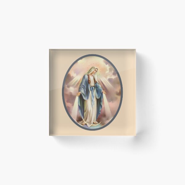 Vista previa del artículo con la obra «Virgen María, Nuestra Señora, Madre de Cristo», diseñado y vendido por AMDG Line.