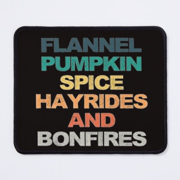 Item preview, Funny flannel pumpkin spice hayrides and bonfires T-Shirt designed and sold by aramida.
