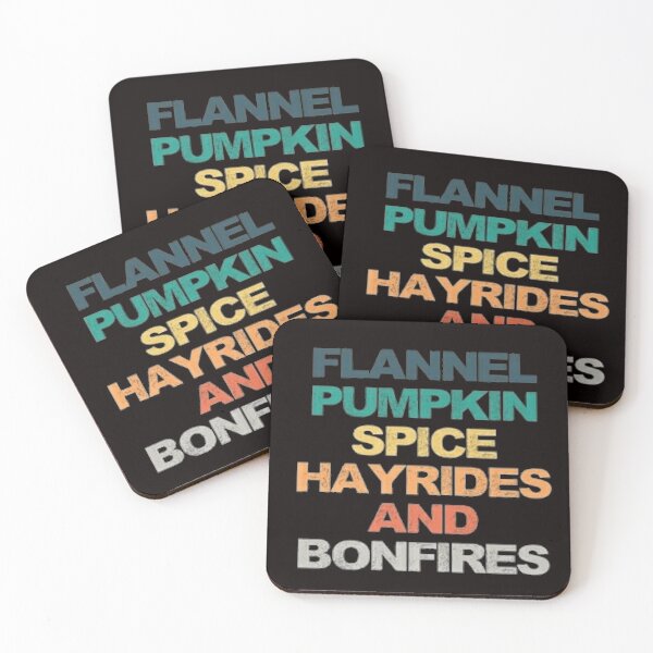 Item preview, Funny flannel pumpkin spice hayrides and bonfires T-Shirt designed and sold by aramida.