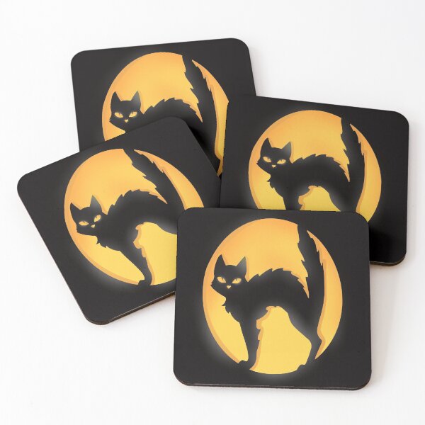 Item preview, Halloween Spooky Black Cat designed and sold by Lady-Lilac.