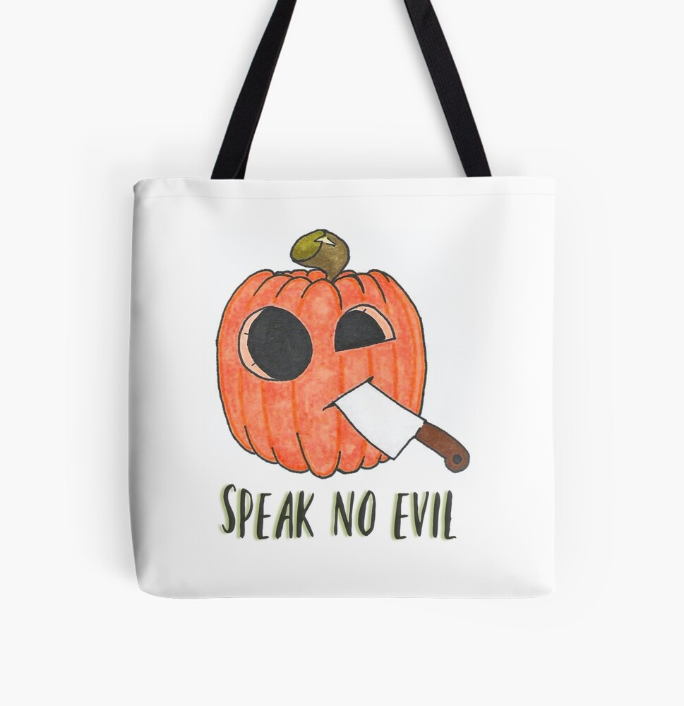Speak No Evil Pumpkin