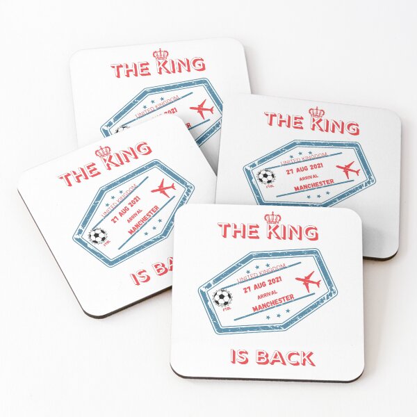 Item preview, The king is back to Manchester, airport stamp design  designed and sold by Tshepomuza.