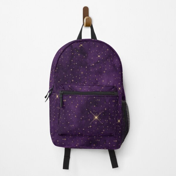 Item preview, Bewitched Purple Halloween Starry Night Print Design designed and sold by boopsblunt.