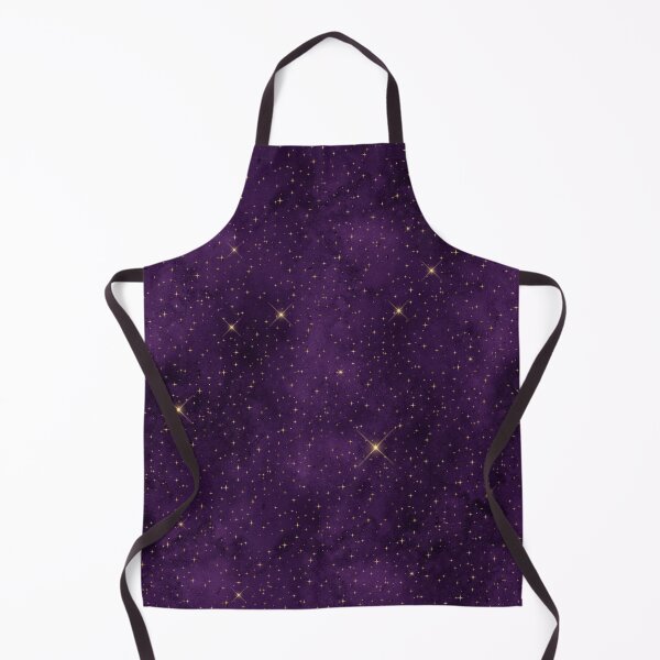 Item preview, Bewitched Purple Halloween Starry Night Print Design designed and sold by boopsblunt.