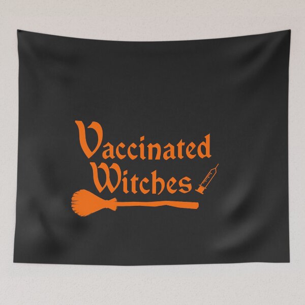 Item preview, Funny Vaccinated Witches Halloween for Women's Girls Nurse  designed and sold by Dream-bubble.