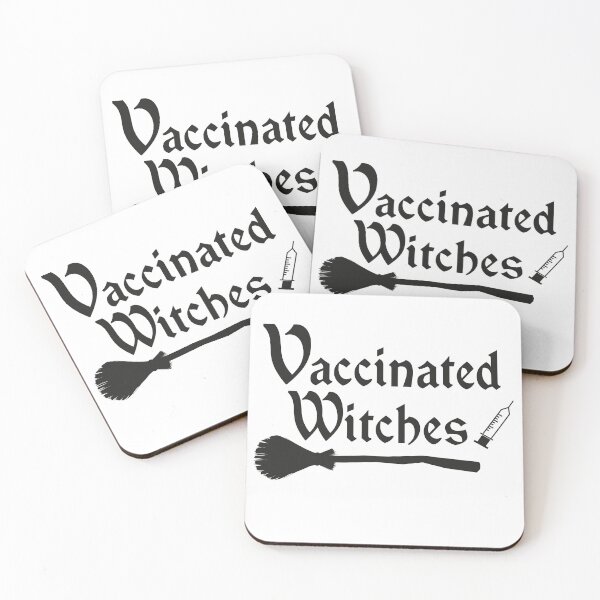 Item preview,  Funny Vaccinated Witches Halloween for Women's Girls Nurse  designed and sold by Dream-bubble.
