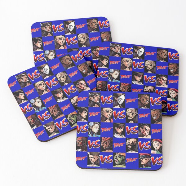 Item preview, Checkerboard Arcade Fighters Player Two Blue designed and sold by Movie-Takedown.