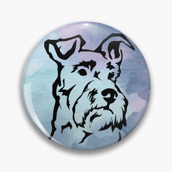 Item preview, Schnauzer Dog Lover Moon designed and sold by VintagePathway.