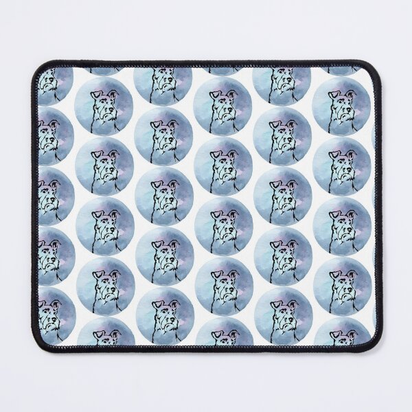 Item preview, Schnauzer Dog Lover Moon designed and sold by VintagePathway.