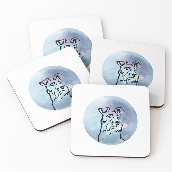 Item preview, Schnauzer Dog Lover Moon designed and sold by VintagePathway.