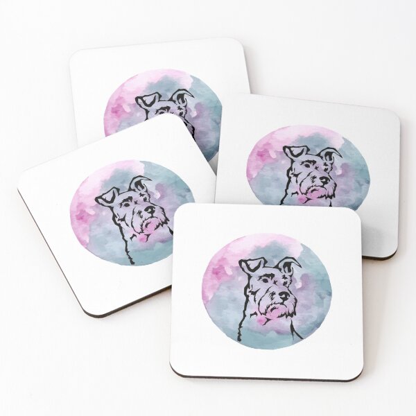 Item preview, Schnauzer Dog Lover Moon designed and sold by VintagePathway.