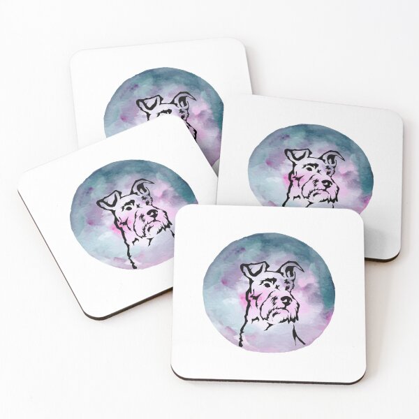 Item preview, Schnauzer Dog Lover Moon designed and sold by VintagePathway.