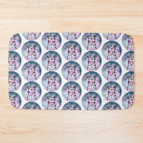 Item preview, Schnauzer Dog Lover Moon designed and sold by VintagePathway.