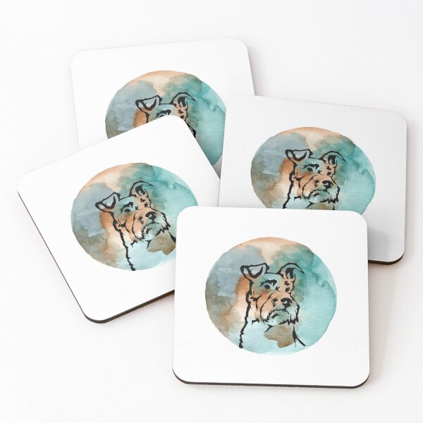 Item preview, Schnauzer Dog Lover Moon designed and sold by VintagePathway.