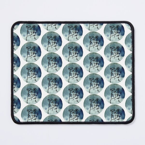 Item preview, Schnauzer Dog Lover Moon designed and sold by VintagePathway.