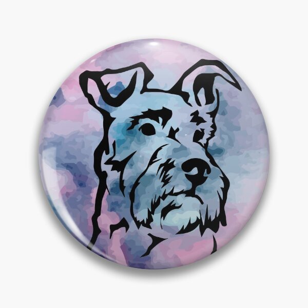Item preview, Schnauzer Dog Lover Moon designed and sold by VintagePathway.
