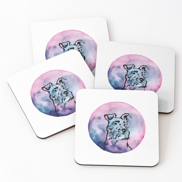 Item preview, Schnauzer Dog Lover Moon designed and sold by VintagePathway.