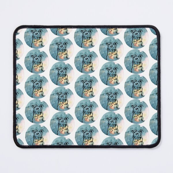 Item preview, Schnauzer Dog Lover Moon designed and sold by VintagePathway.