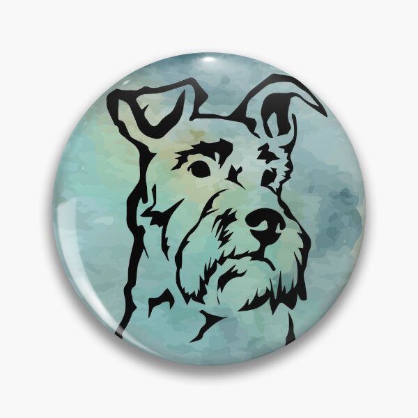 Item preview, Schnauzer Dog Lover Moon designed and sold by VintagePathway.