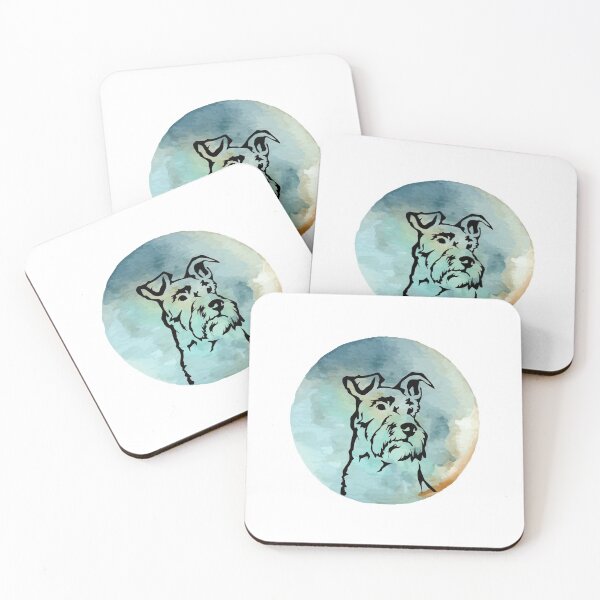 Item preview, Schnauzer Dog Lover Moon designed and sold by VintagePathway.