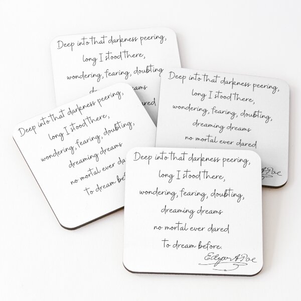 Item preview, Edgar Allan Poe Quote | The Raven Quote designed and sold by ShopLizCreates.