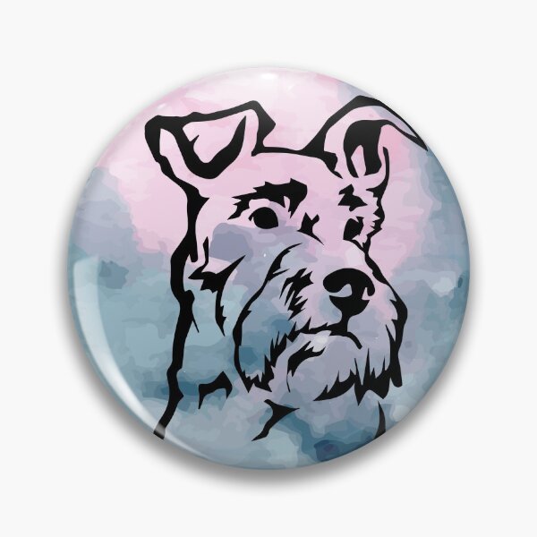 Item preview, Schnauzer Dog Lover Moon designed and sold by VintagePathway.