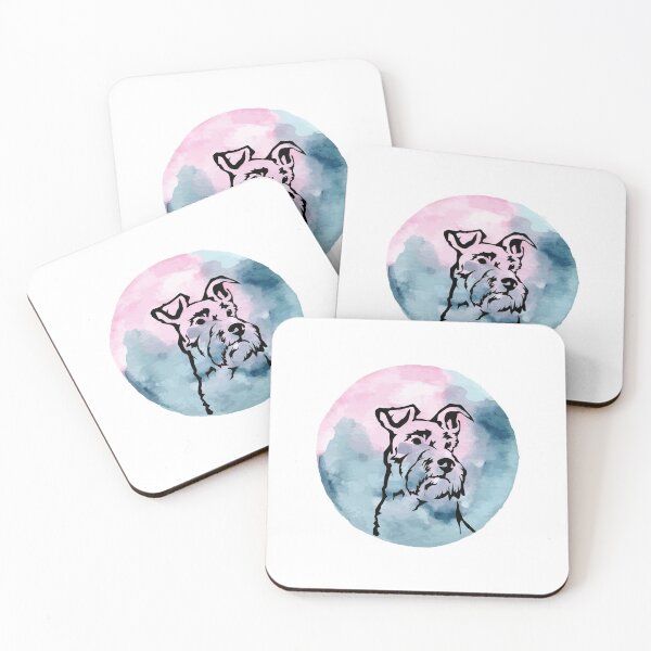 Item preview, Schnauzer Dog Lover Moon designed and sold by VintagePathway.