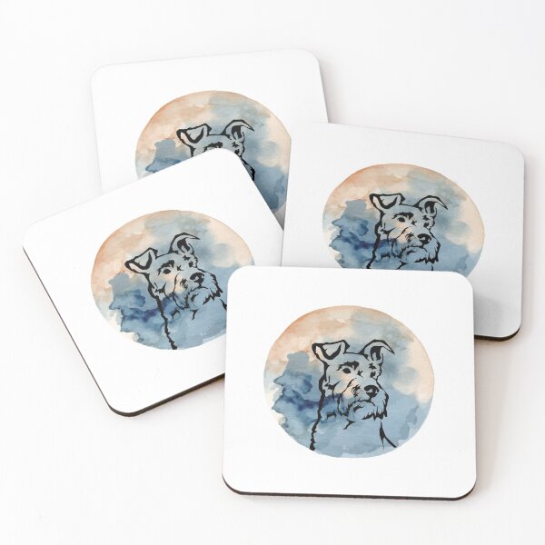 Item preview, Schnauzer Dog Lover Moon designed and sold by VintagePathway.