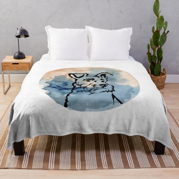 Item preview, Schnauzer Dog Lover Moon designed and sold by VintagePathway.