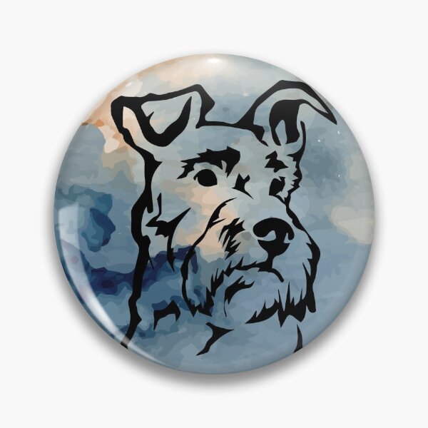 Item preview, Schnauzer Dog Lover Moon designed and sold by VintagePathway.